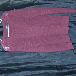 Nautica Butgandy Oversized Sweater